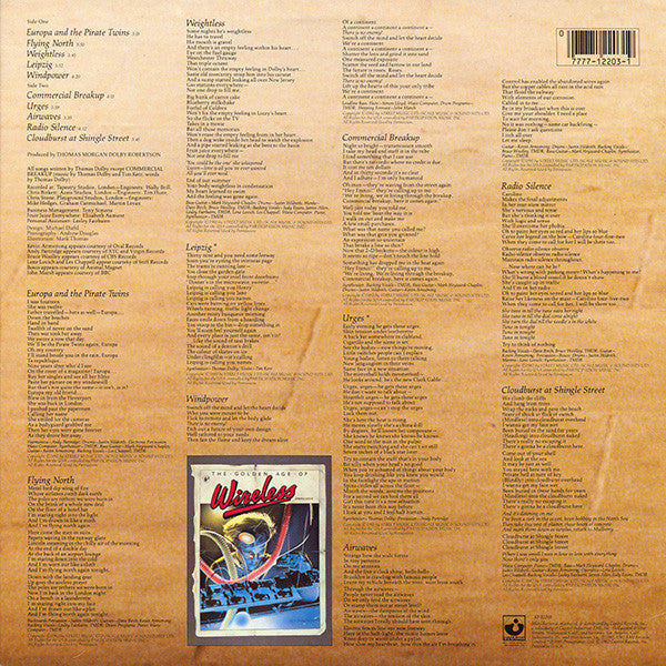 Thomas Dolby : The Golden Age Of Wireless (LP,Album)