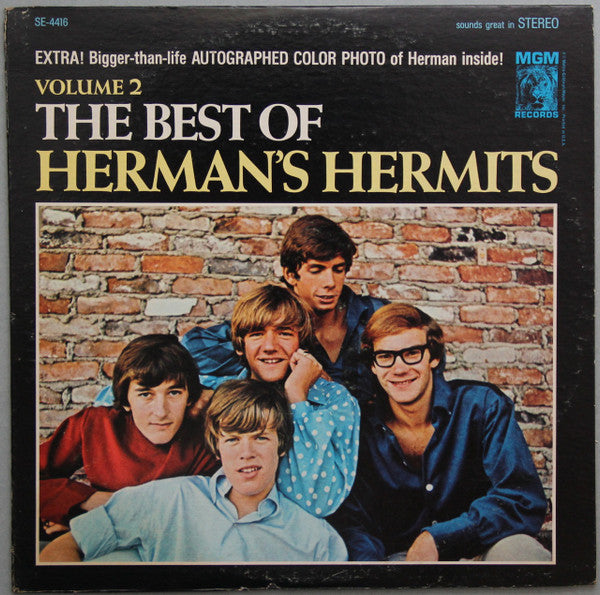 Herman's Hermits : Volume 2: The Best Of Herman's Hermits (LP,Compilation,Stereo)