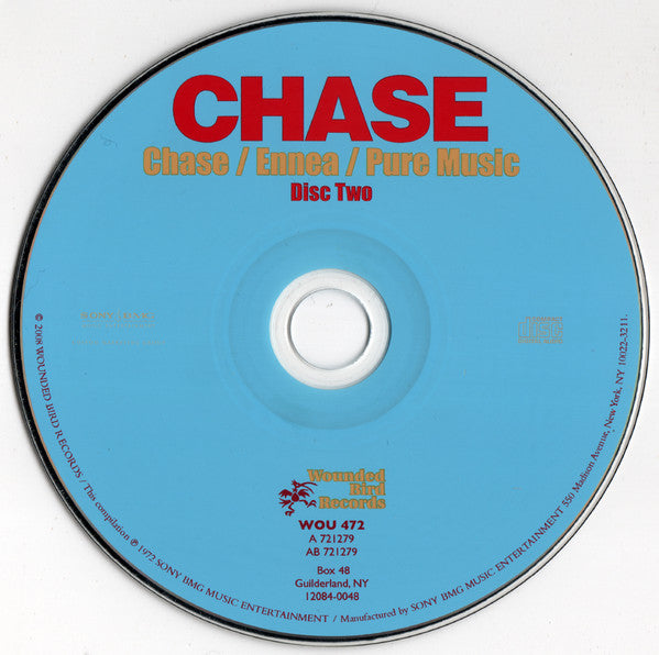 Chase (5) : Chase/Ennea/Pure Music (Album,Reissue,Remastered)