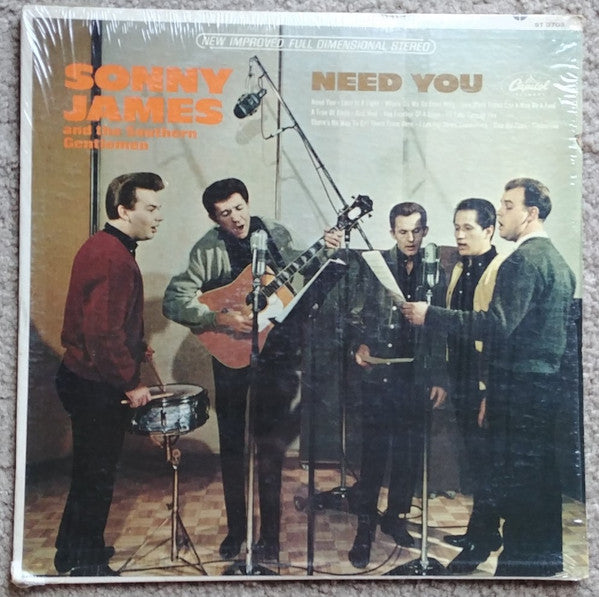 Sonny James And The Southern Gentlemen : Need You (LP,Album,Stereo)