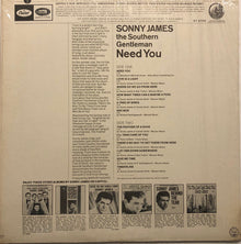 Sonny James And The Southern Gentlemen : Need You (LP,Album,Stereo)