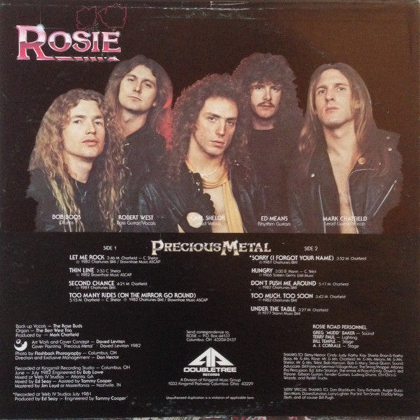 Rosie (11) : Precious Metal (LP,Album)