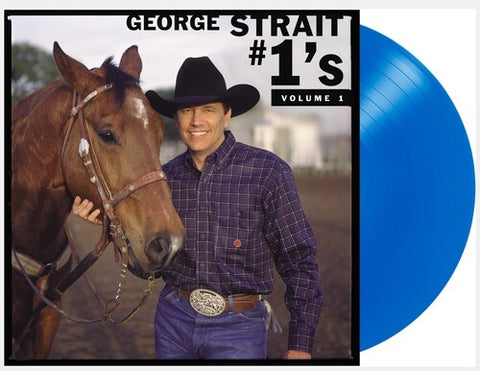 George Strait - #1's Vol. 1 (Blue LP Vinyl)