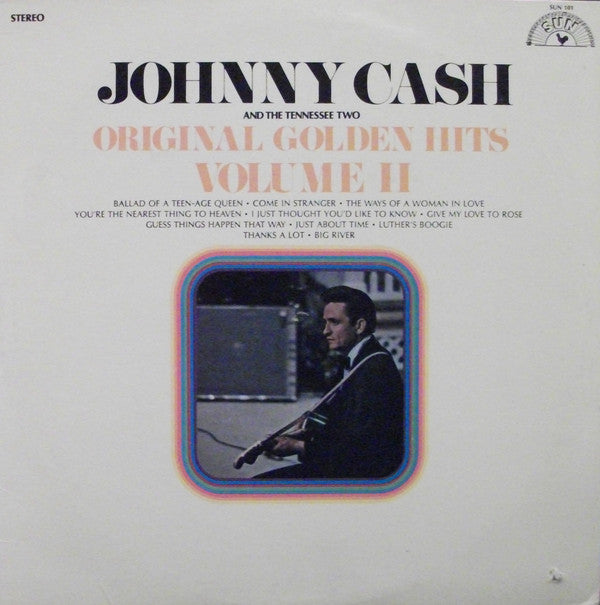 Johnny Cash & The Tennessee Two : Original Golden Hits Volume II (LP,Compilation,Reissue,Stereo)