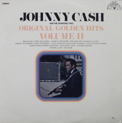 Johnny Cash & The Tennessee Two : Original Golden Hits Volume II (LP,Compilation,Reissue,Stereo)