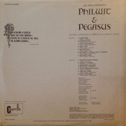 Philwit & Pegasus : Philwit & Pegasus (LP,Album,Stereo)