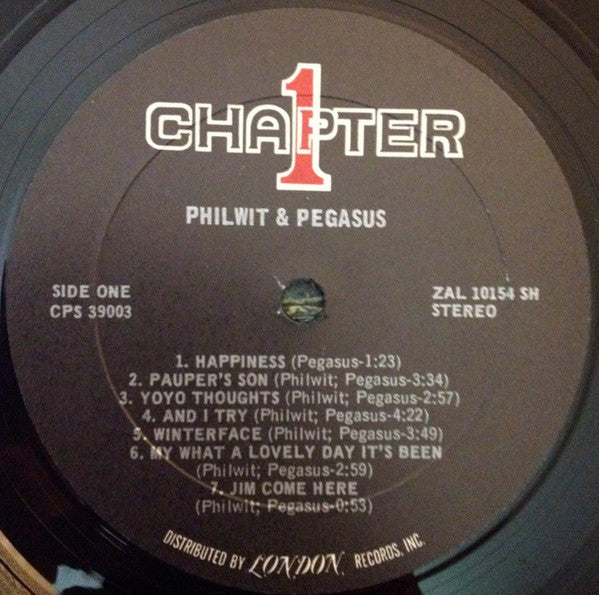Philwit & Pegasus : Philwit & Pegasus (LP,Album,Stereo)