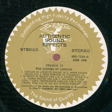 Jac Holzman : Authentic Sound Effects Volume 13 - London (LP,Stereo)