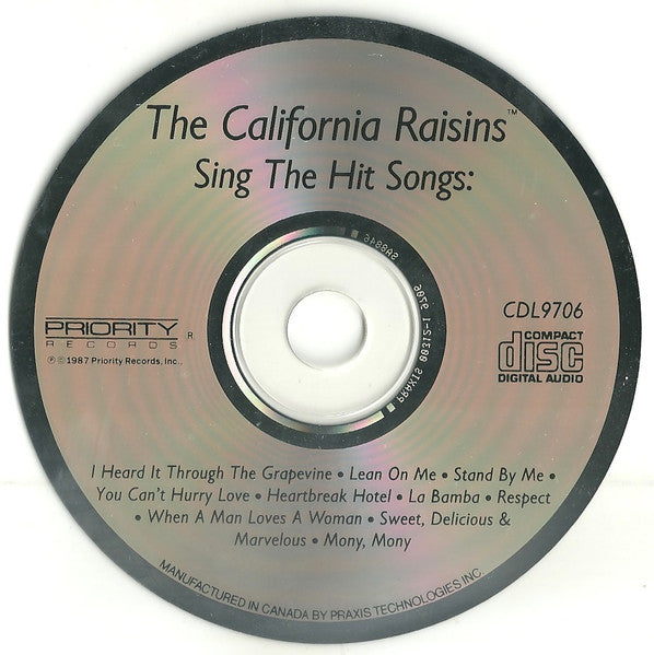 California Raisins, The : Sing The Hit Songs (Album)