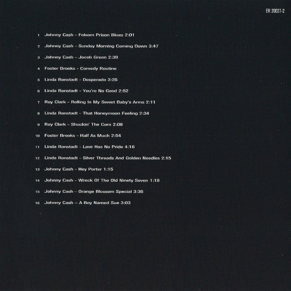 Johnny Cash : A Concert: Behind Prison Walls (Album)