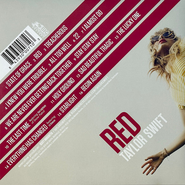 Taylor Swift : Red (LP,Album)