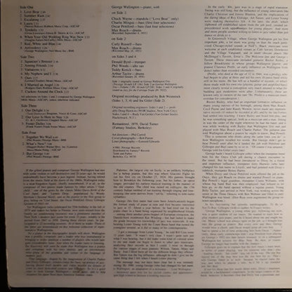 George Wallington : Our Delight (LP,Compilation,Remastered,Stereo)