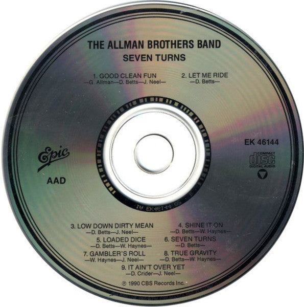 Allman Brothers Band, The : Seven Turns (Album)