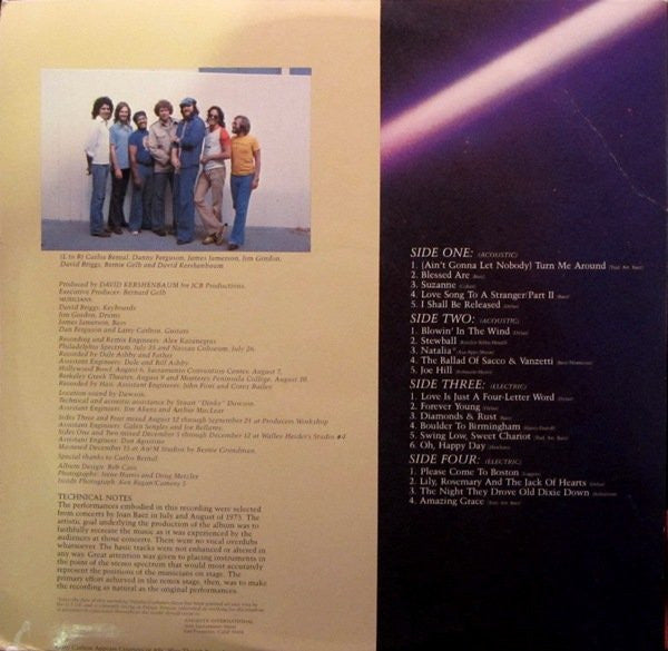 Joan Baez : From Every Stage (LP,Album)