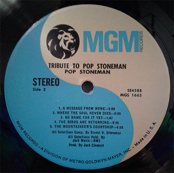 Ernest Stoneman : Memorial Album (LP,Compilation)