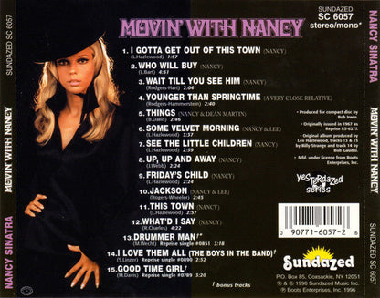Nancy Sinatra : Movin' With Nancy (Album,Reissue,Stereo,Mono)
