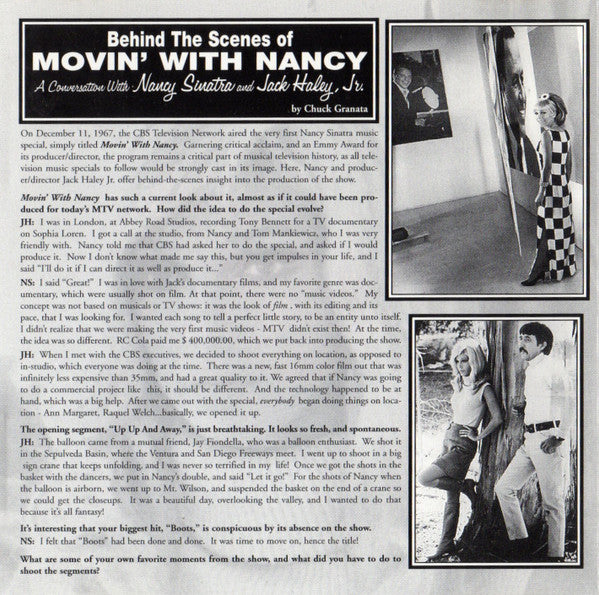 Nancy Sinatra : Movin' With Nancy (Album,Reissue,Stereo,Mono)