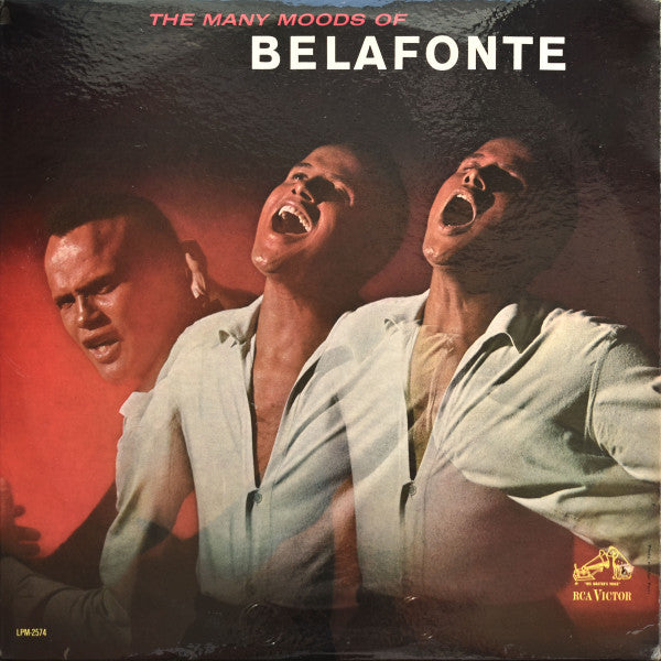 Harry Belafonte : The Many Moods Of Belafonte (LP,Album,Mono)