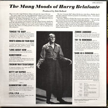 Harry Belafonte : The Many Moods Of Belafonte (LP,Album,Mono)