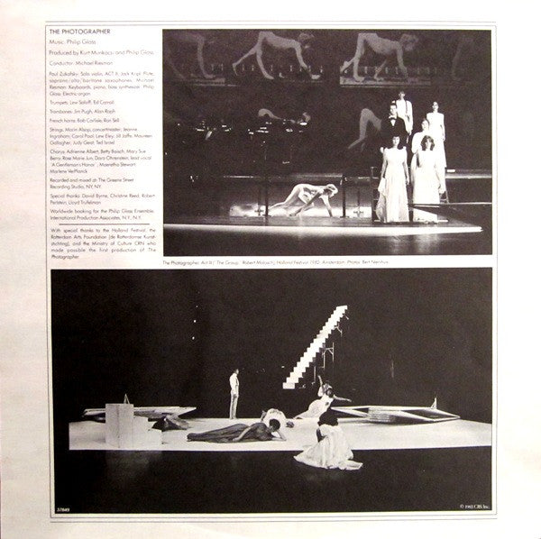 Philip Glass : The Photographer (LP,Album)