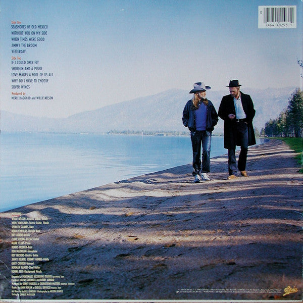 Merle Haggard & Willie Nelson : Seashores Of Old Mexico  (LP,Album)