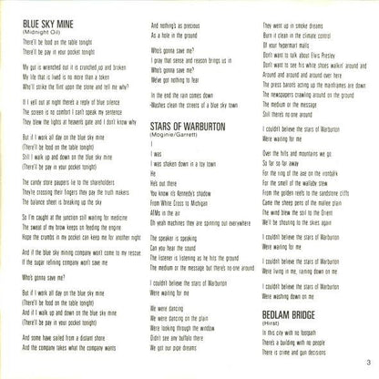 Midnight Oil : Blue Sky Mining (Album)