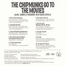 Chipmunks, The : The Chipmunks Go To The Movies (Album,Reissue)