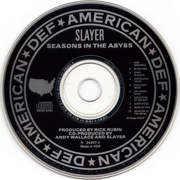 Slayer : Seasons In The Abyss (Album)