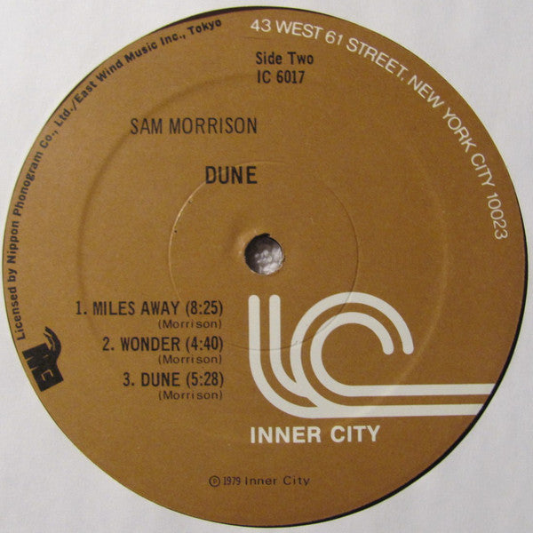 Sam Morrison : Dune (LP,Album,Stereo)