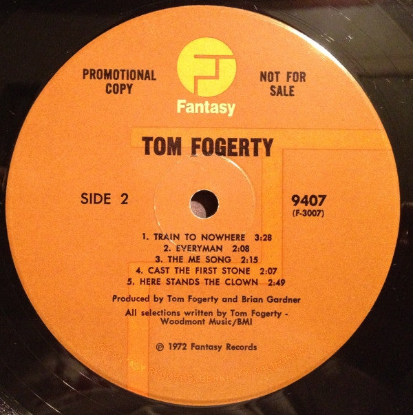 Tom Fogerty : Tom Fogerty (LP,Album,Promo)