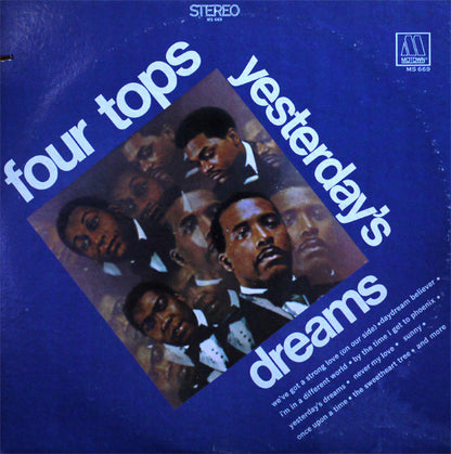 Four Tops : Yesterday's Dreams (LP,Album,Stereo)