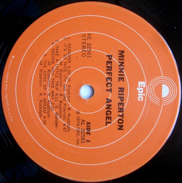 Minnie Riperton : Perfect Angel (LP,Album,Stereo)