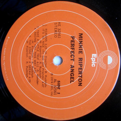 Minnie Riperton : Perfect Angel (LP,Album,Stereo)