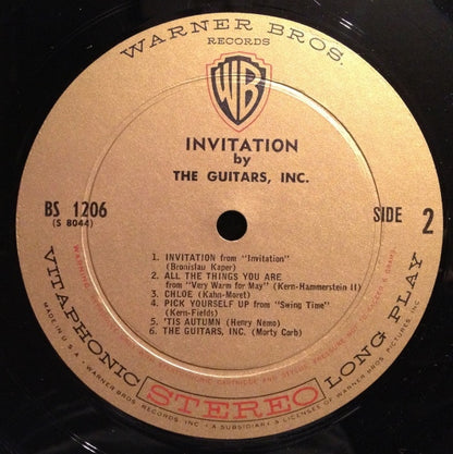 Guitars, Inc., The : Invitation (LP)