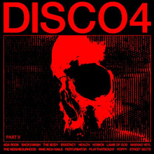 HEALTH - DISCO4 :: PART II (Indie Exclusive, Transparent Red LP Vinyl) UPC: 888072430013
