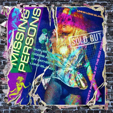 Missing Persons - Live in New York 1981 (RSD Black Friday 2023, Clear Blue LP Vinyl) UPC: 655255091015