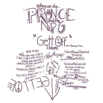 Prince & New Power Generation - Gett Off! (RSD Black Friday 2023, One-Sided 12inch Vinyl) UPC: 194399442210