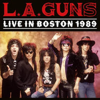 L.A. Guns - Live in Boston 1989 (RSD Black Friday 2023, Pink 2LP Vinyl) UPC: 5036436140725