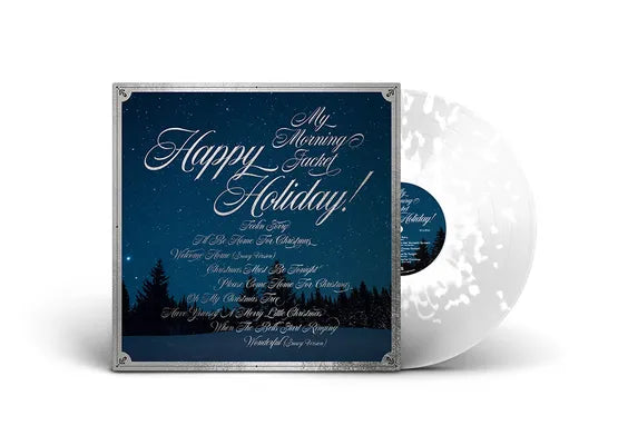 My Morning Jacket - Happy Holiday! (RSD Black Friday 2023, Clear vinyl w/ White Snow Splatters LP Vinyl) UPC: 880882586850
