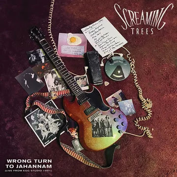 Screaming Trees - Live At Egg Studios (RSD Black Friday 2023, White and Yellow “Fried Egg” Colored LP Vinyl) UPC: 793227078838