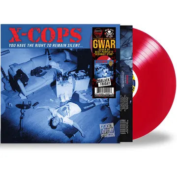 X-Cops - You Have The Right To Remain Silent (RSD Black Friday 2023, Red LP Vinyl) UPC: 637405140903