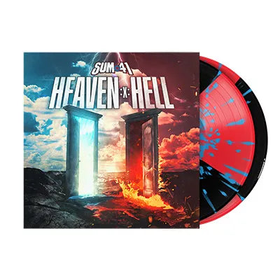 Sum 41 - Heaven :x: Hell (Indie Exclusive, Quad w/Blue Splatter 2LP Vinyl) UPC: 4099964012651