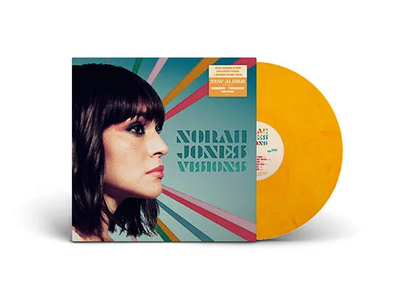 Norah Jones - Visions (Indie Exclusive, "Sun-kissed" Orange Blend LP Vinyl, Alternate Cover) UPC: 602458994230