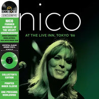 Nico - At The Live Inn, Tokyo '86 (RSD 2024, Crystal Clear Green LP Vinyl) UPC: 3700477837488