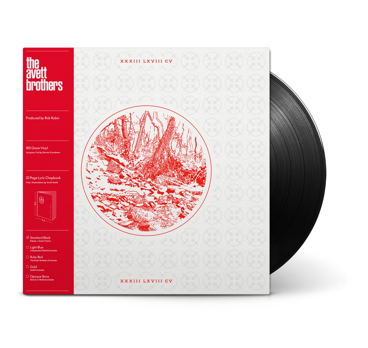 The Avett Brothers - The Avett Brothers (Standard Edition, Black LP Vinyl) UPC: 691835877730