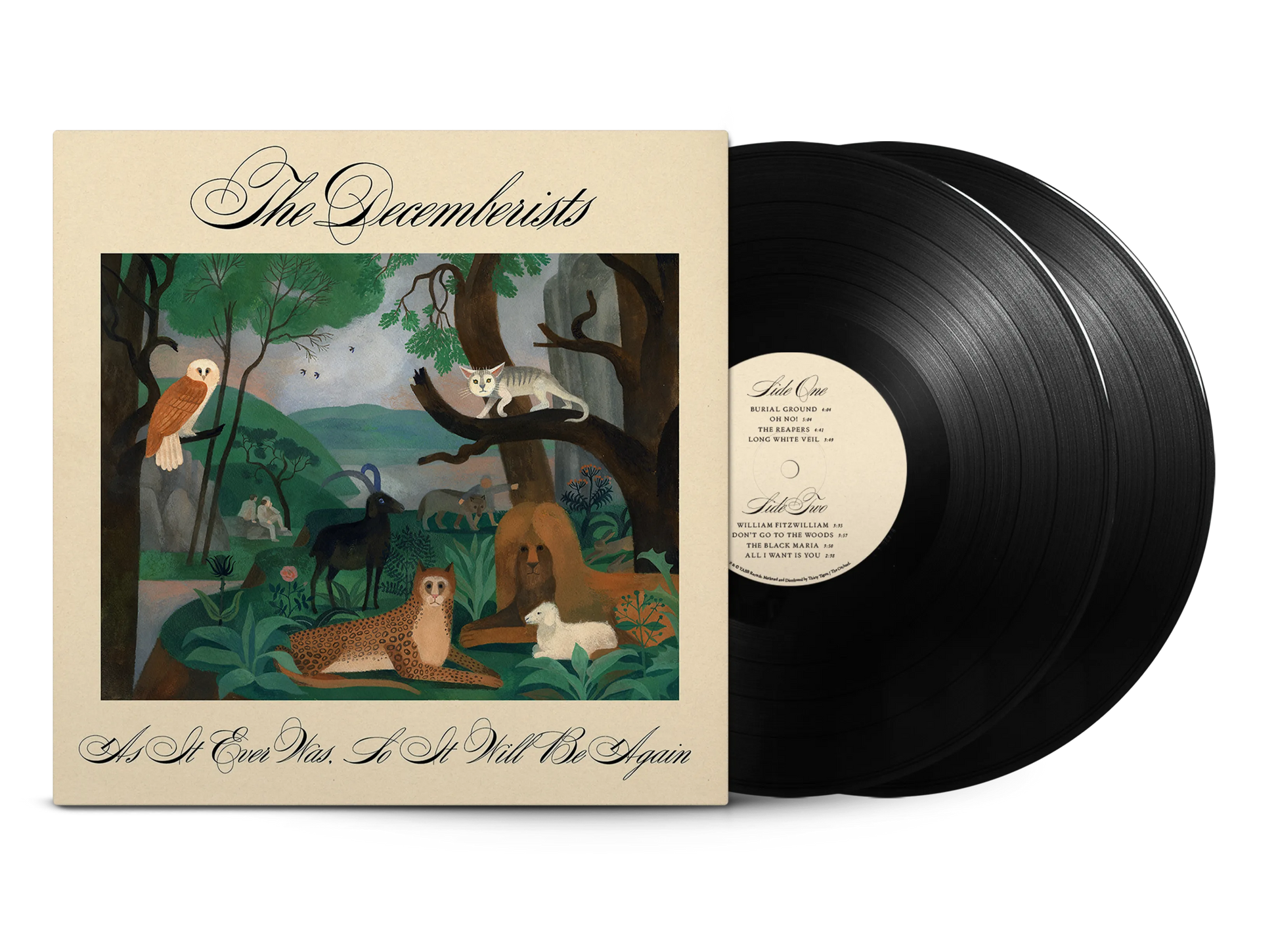 The Decemberists - As It Ever Was, So It Will Be Again (Standard Edition, 2LP Black Vinyl) UPC: 691835878638