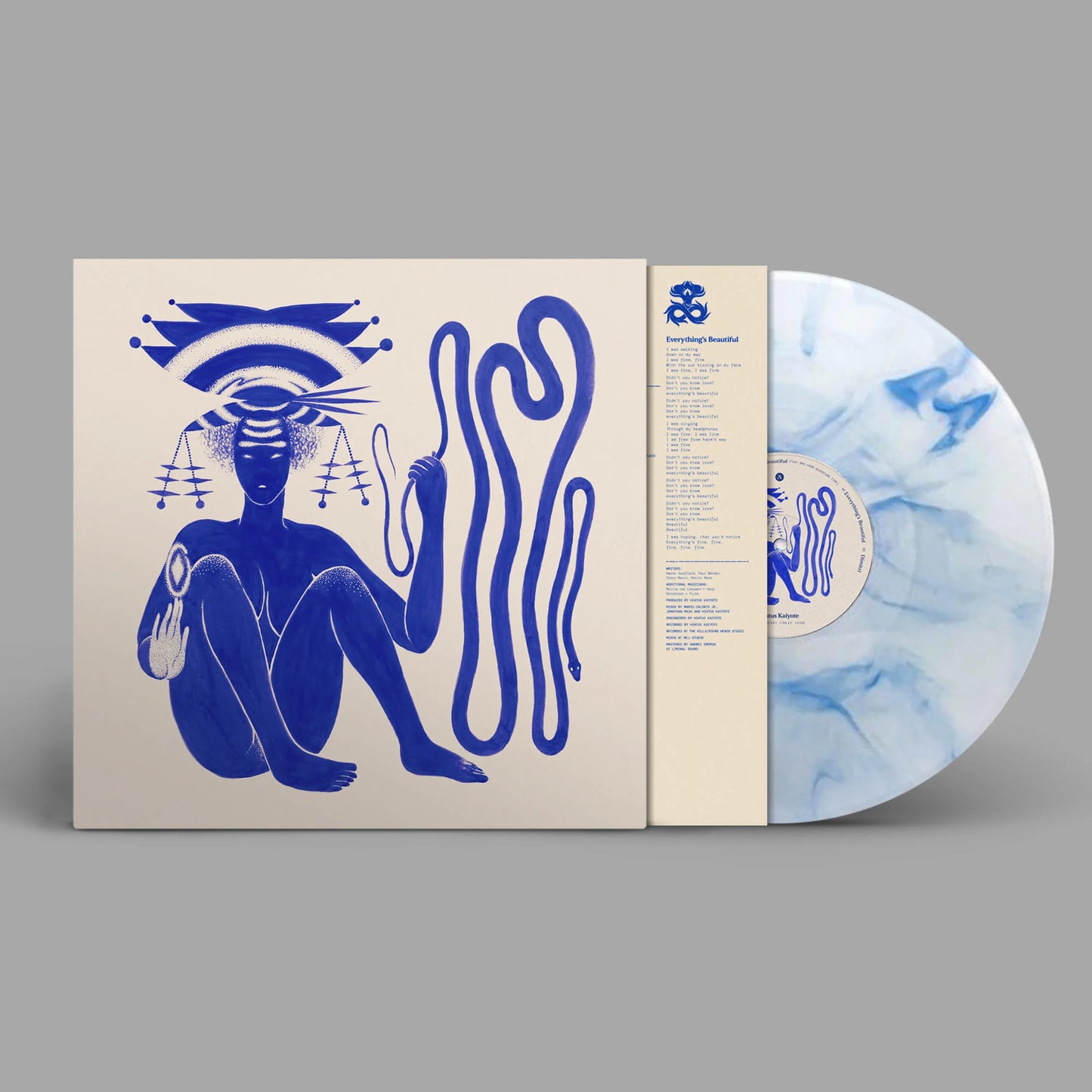 Hiatus Kaiyote - Love Heart Cheat Code (Indie Exclusive, Blue & White Marble LP Vinyl) UPC: 5054429193701