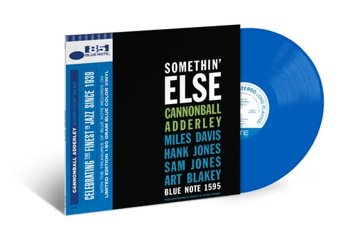 Cannonball Adderley - Somethin' Else (Blue Note Indie Exclusive Edition, Blue LP Vinyl) UPC: 602458592139