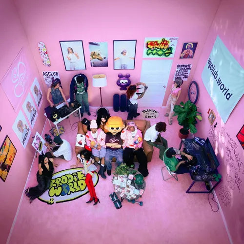AG Club - Brodie World (Pink LP Vinyl)