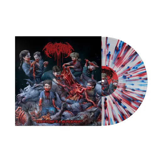 To The Grave - Everyone's A Murderer (Red, White & Blue LP Vinyl)